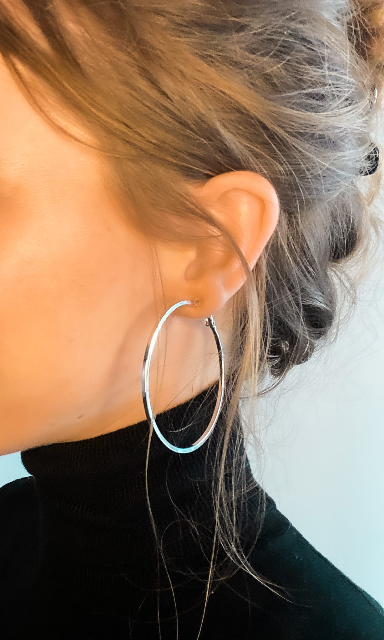 Fancy hoops - Klipoorbellen.comKlipoorbellenZilverkleurig